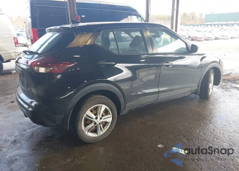 2021 Nissan Kicks S Xtronic Cvt z USA, uszkodzony, nr VIN 3N1CP5BVXML495432